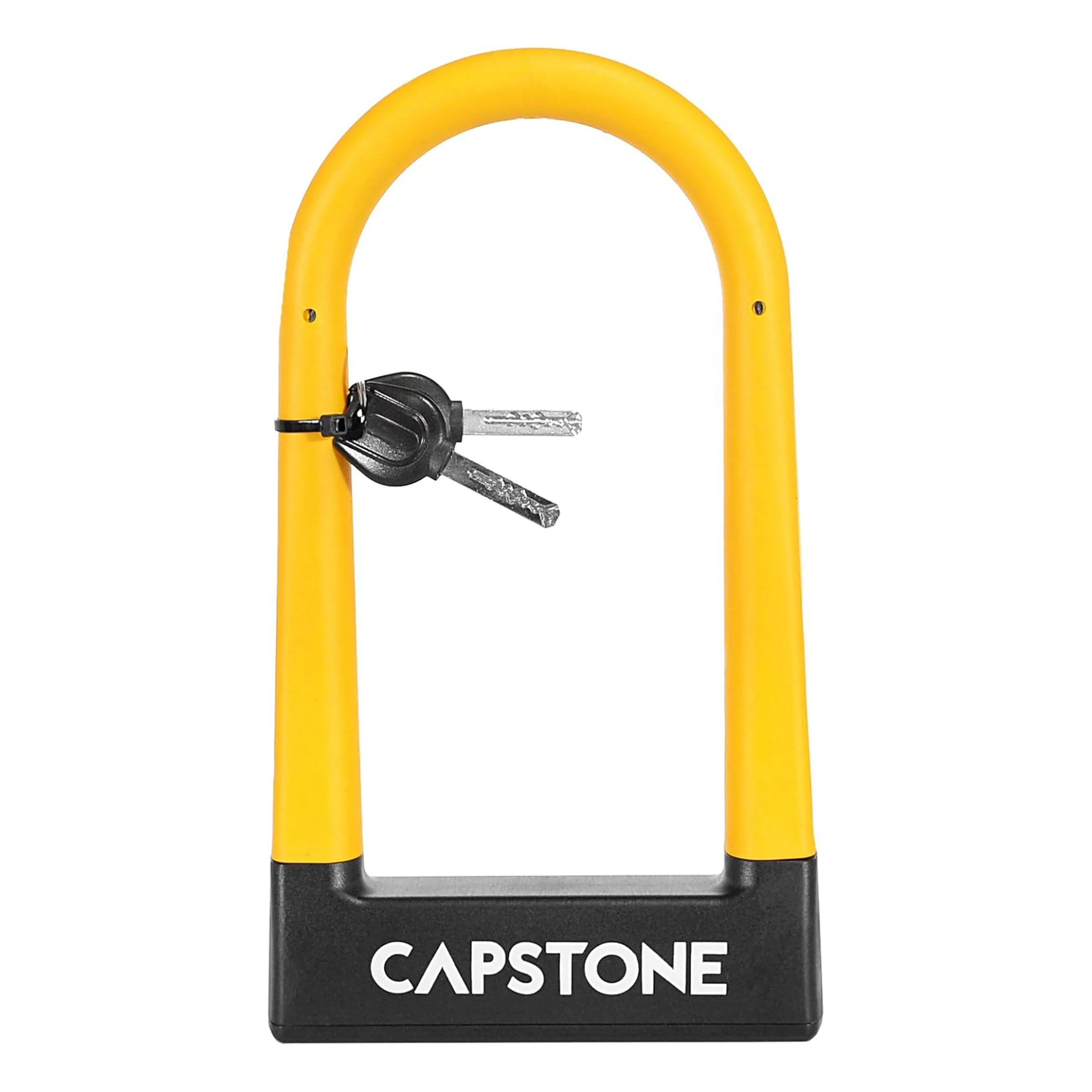 Capstoneâ„¢ Large Rubberized U-Lock w/ Keys
